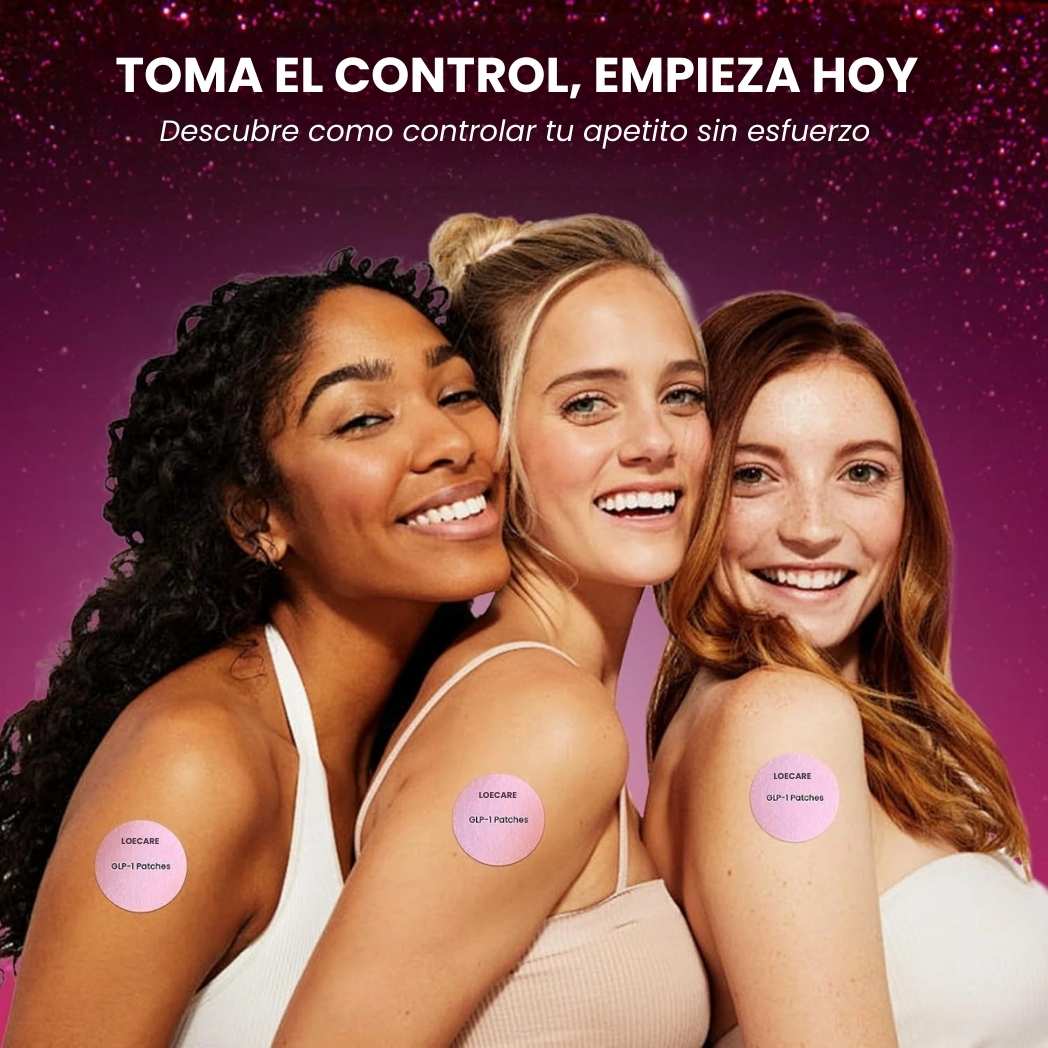 Tu Cuerpo, Tus Reglas - GLP-1 Loecare™ (30 Parches)