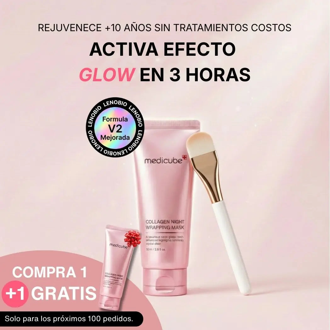 Despierta con la Piel de Cristal - Mascarilla Colágeno