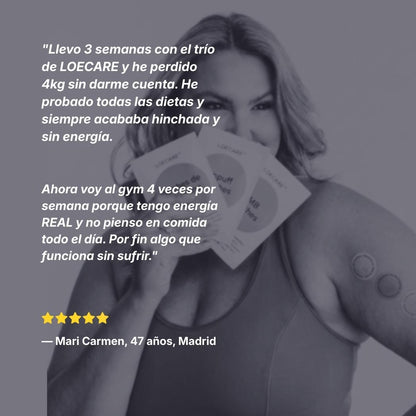 Trío Parches Metabólicos - LOECARE™ (90 Parches)