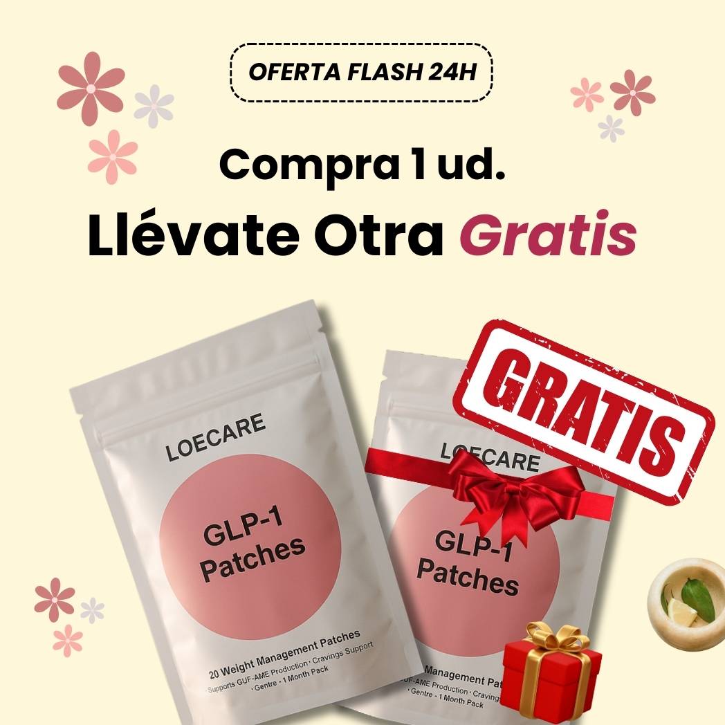 Tu Cuerpo, Tus Reglas - GLP-1 Loecare™ (30 Parches)